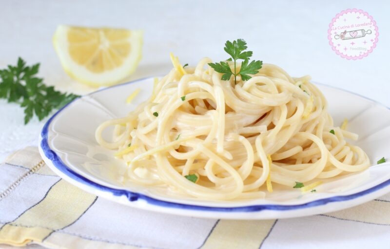 spaghetti al limone