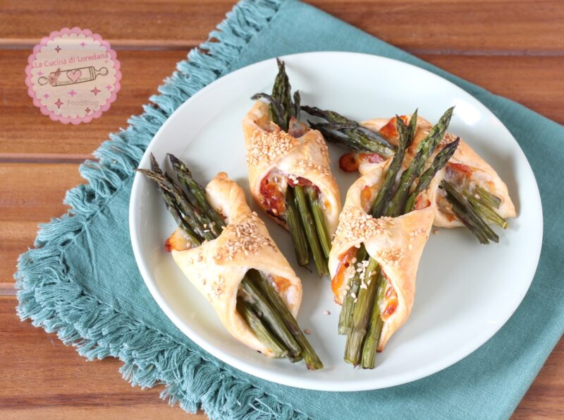 sfogliatine con asparagi