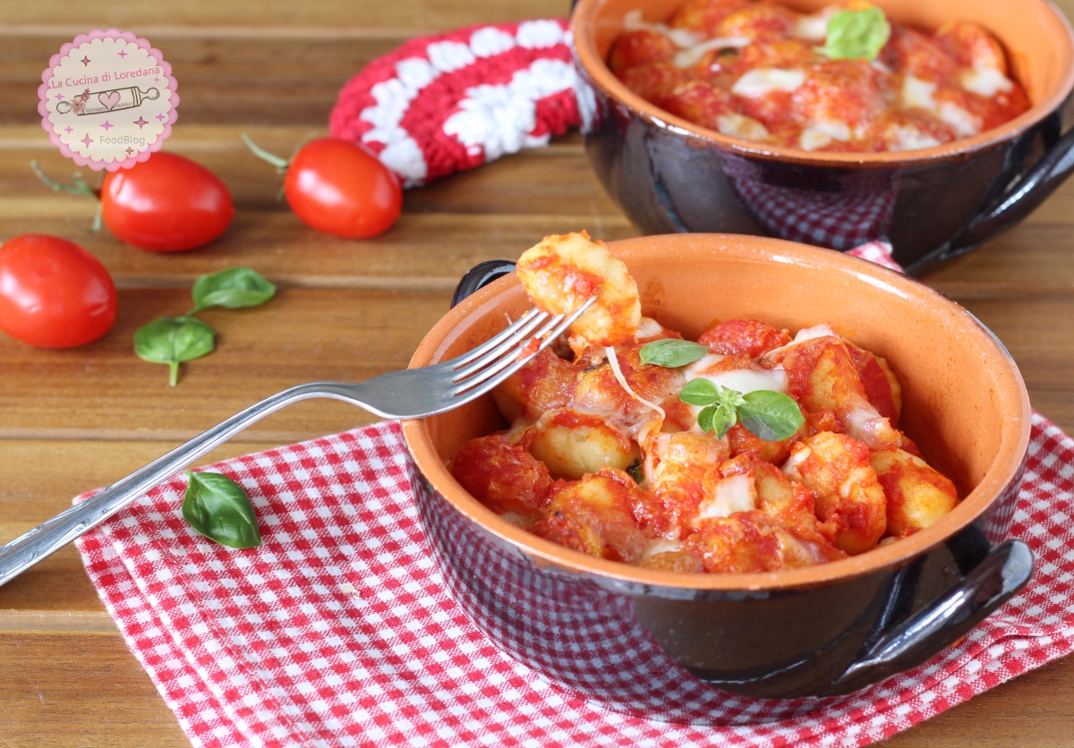 gnocchi al forno alla sorrentina