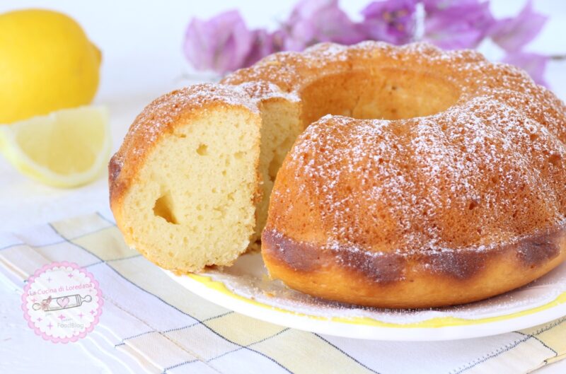 ciambella soffice al limone