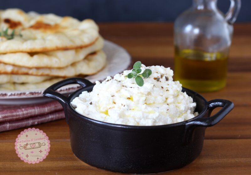 crema di feta e ricotta