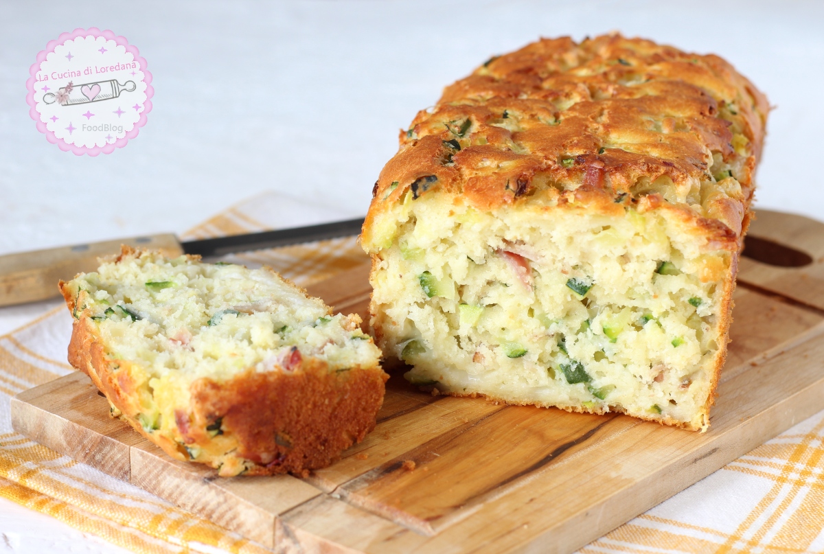 plumcake salato con zucchine
