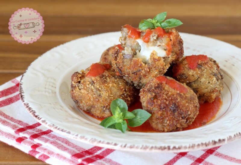 polpette alla parmigiana