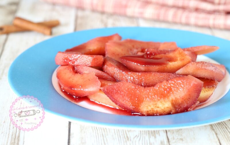mele cotogne caramellate al vino rosso