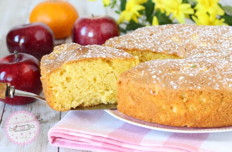 torta alle mele e arance