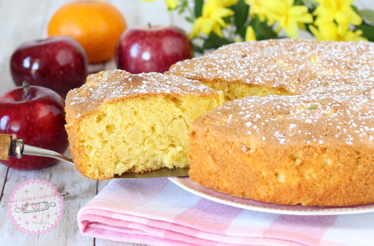 torta alle mele e arance