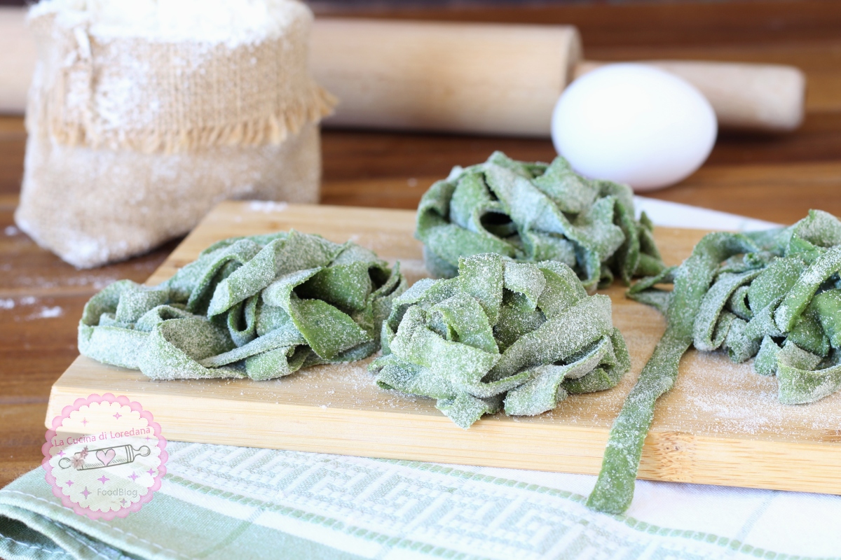tagliatelle agli spinaci