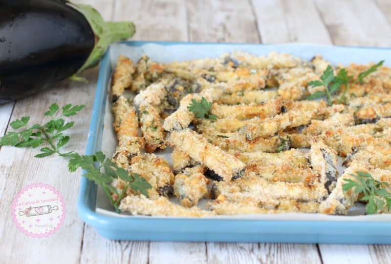 bastoncini di melanzane al forno