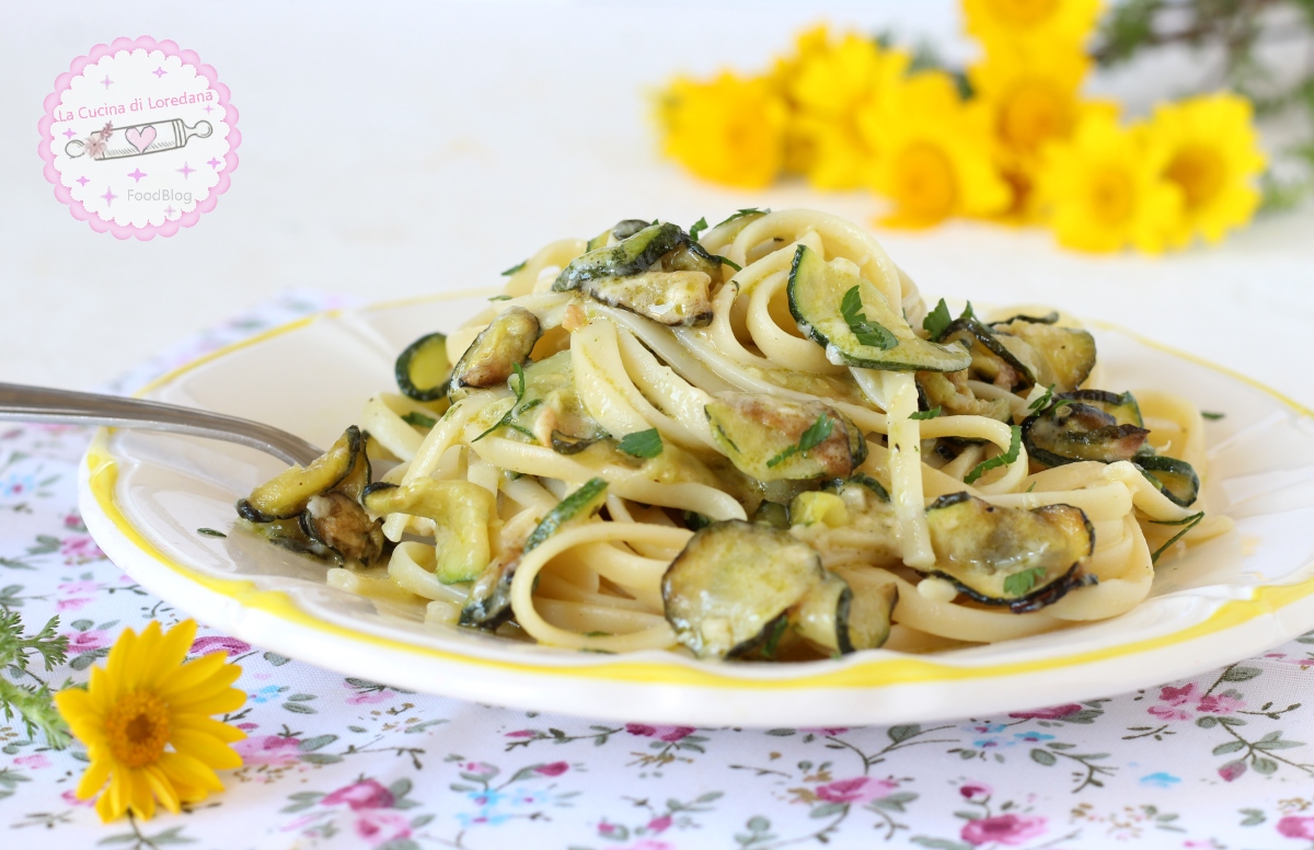 linguine con le zucchine