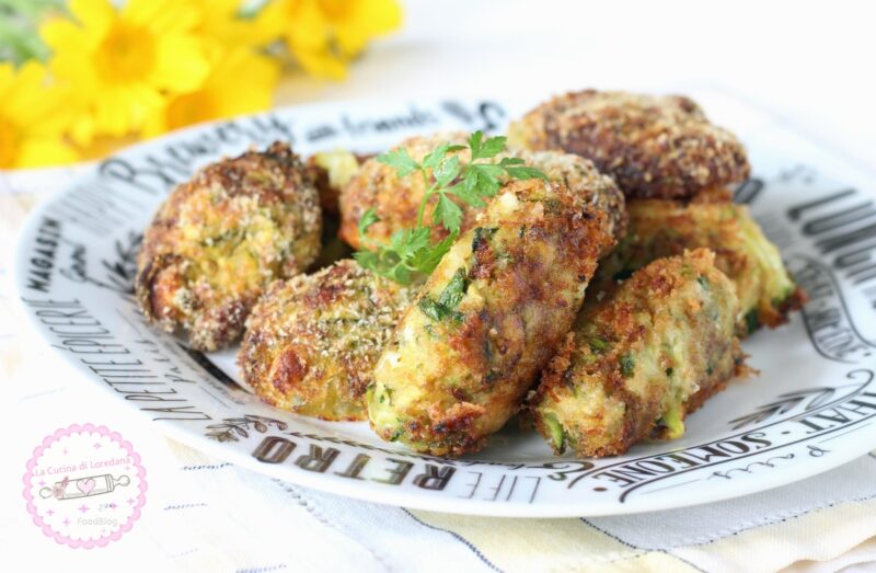 polpette di zucchine e feta