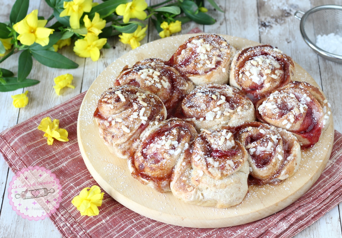 torta di rose integrale