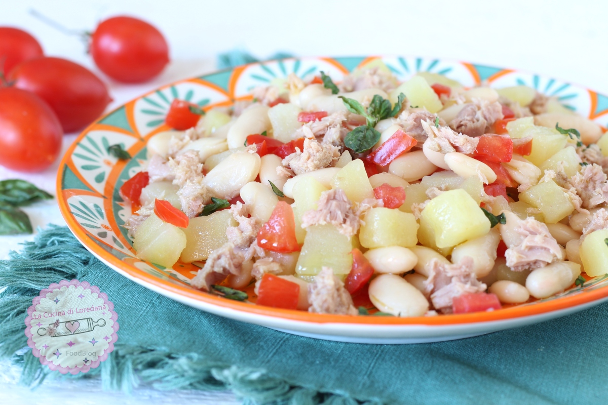 insalata di fagioli e patate