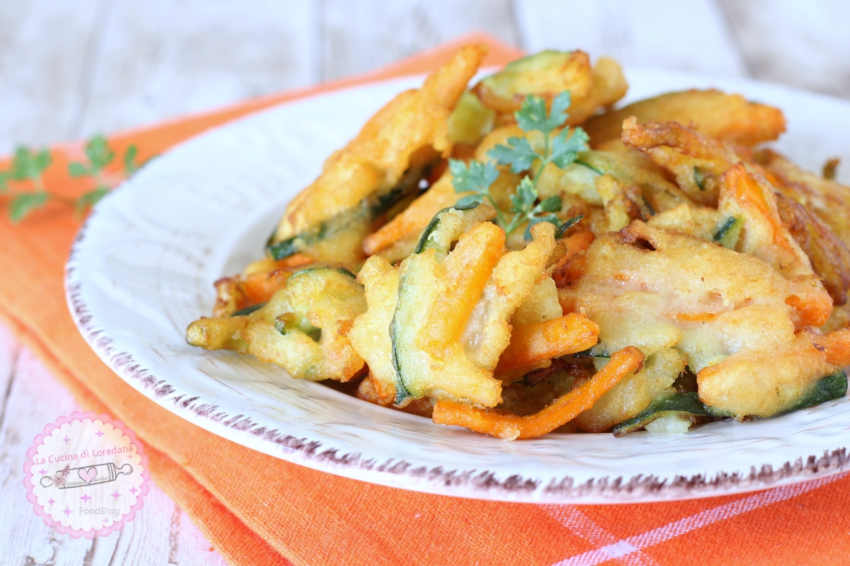 verdure in pastella fritte