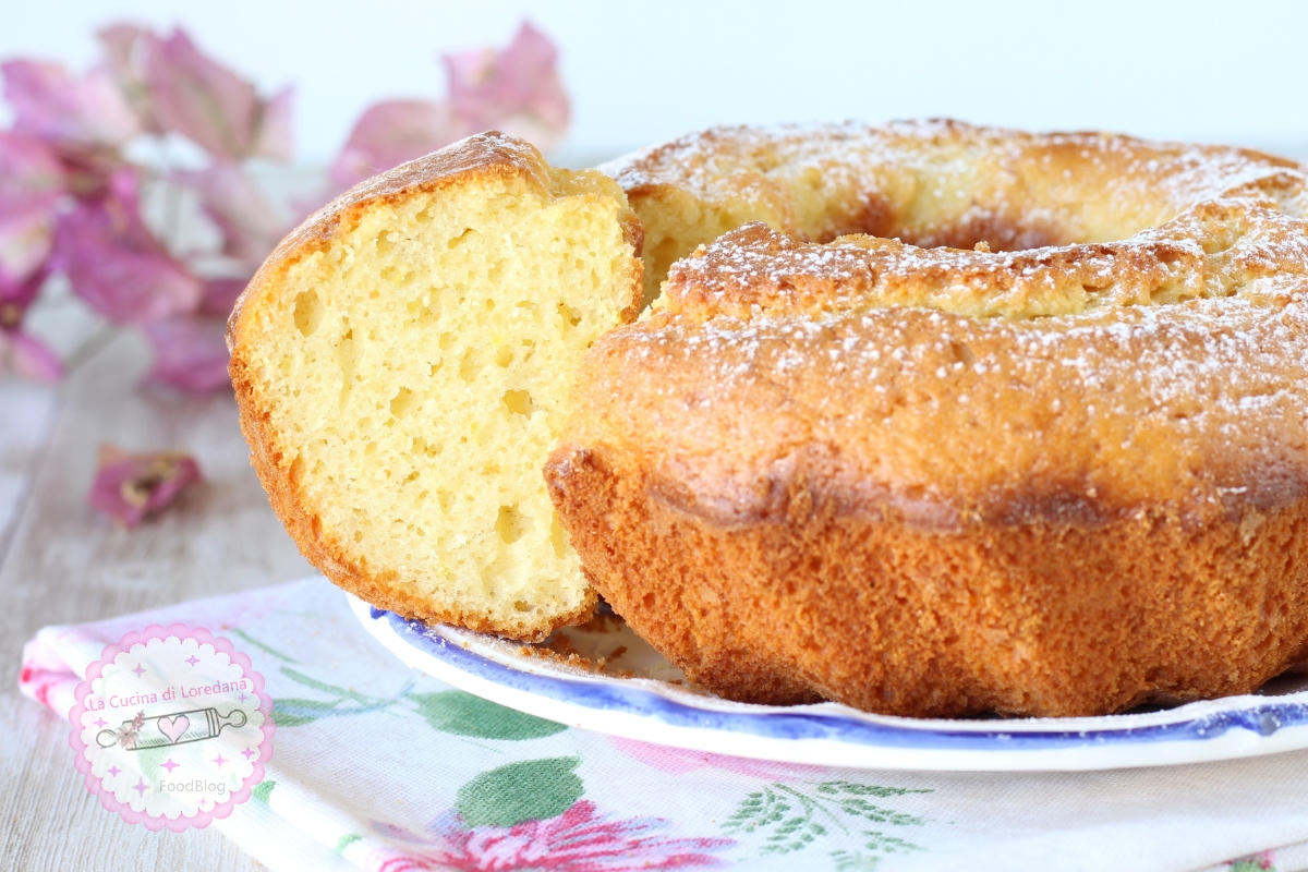 ciambella allo yogurt e limone
