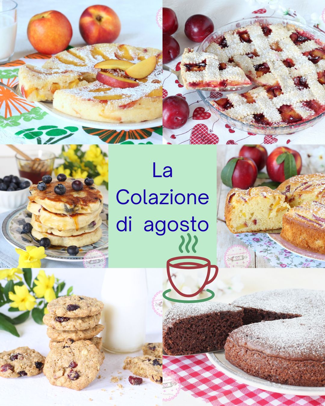 la colazione di agosto