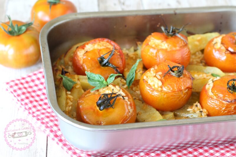 pomodori ripieni di riso