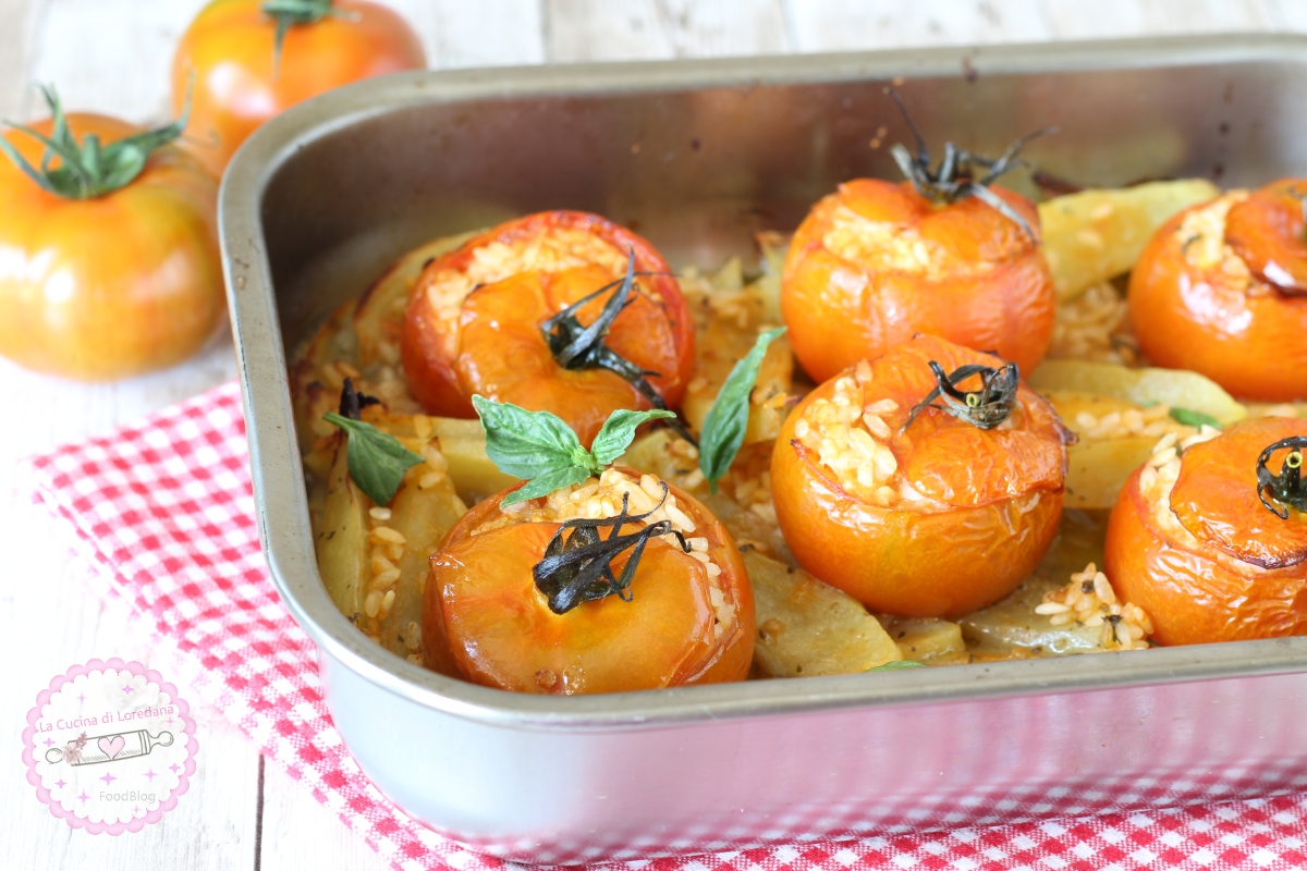 pomodori ripieni di riso
