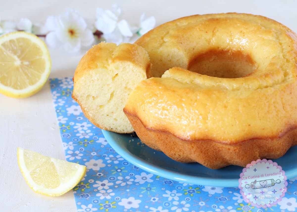ciambella con limone e yogurt