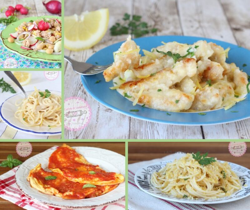 ricette salvacena in 15 minuti
