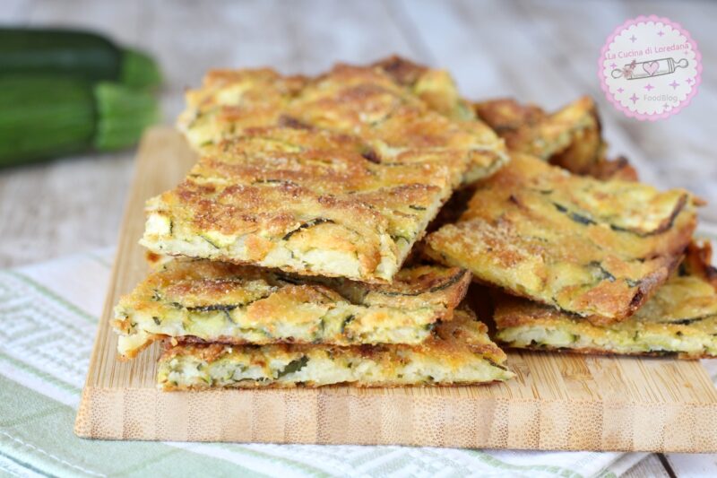 schiacciata con zucchine