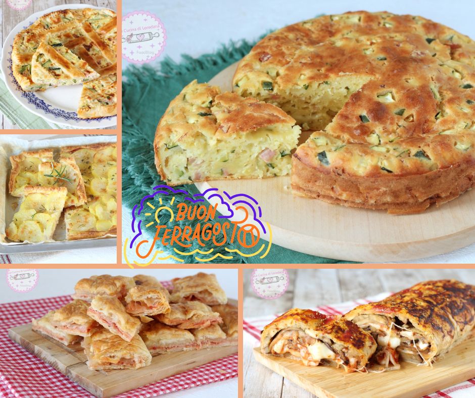 6 torte salate per ferragosto