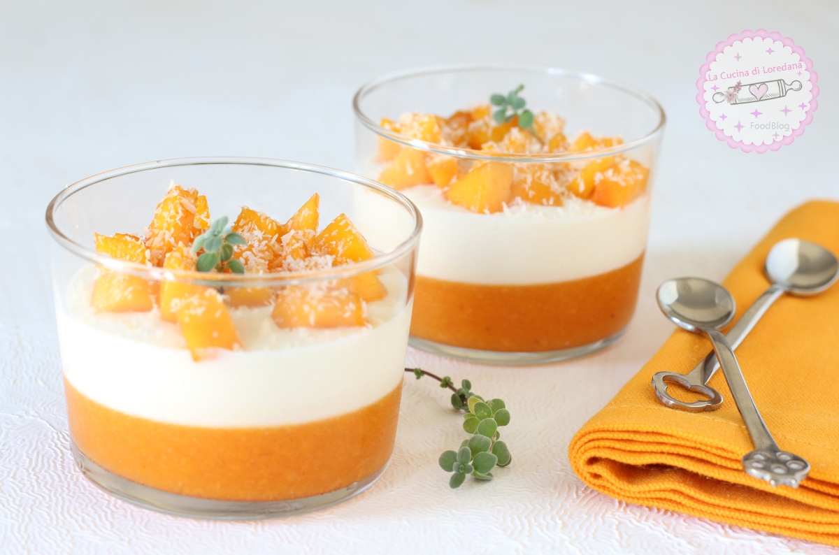 crema al cocco e mango