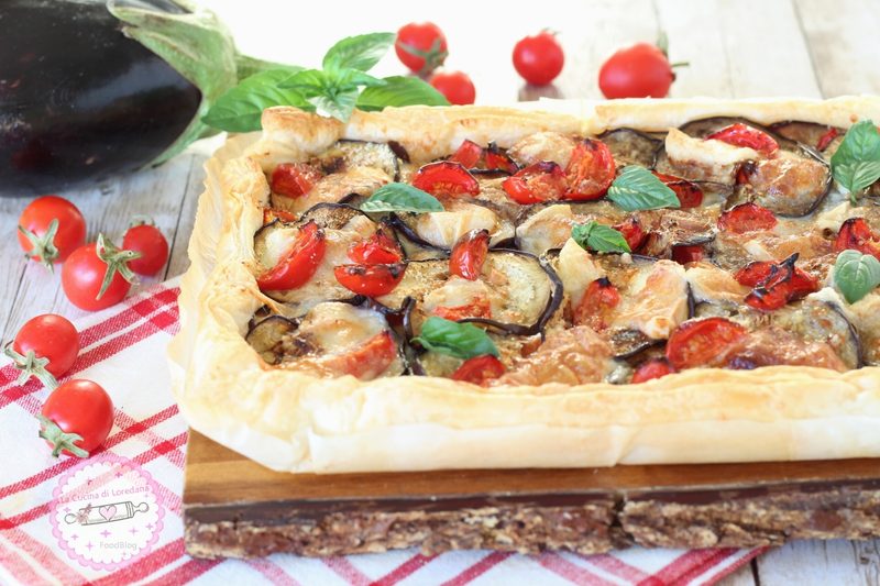 torta rustica con le melanzane