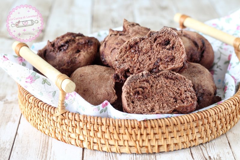 panini al cacao e cioccolato