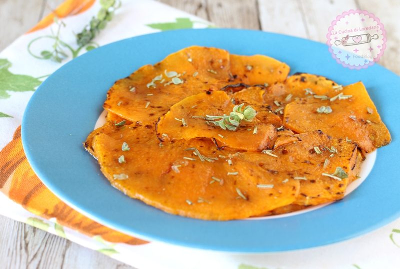 zucca grigliata in agrodolce
