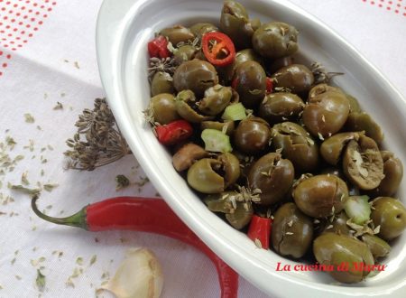 Olive schiacciate calabresi
