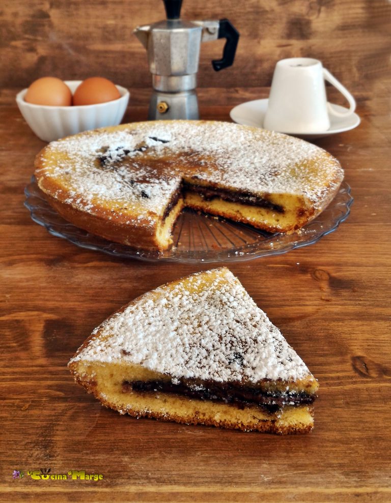 TORTA SOFFICE CON NUTELLA-COTTA IN PADELLA - LA CUCINA DI ...