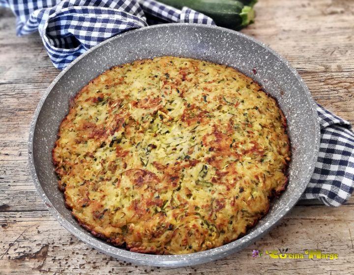 SCHIACCIATA DI PATATE E ZUCCHINE IN PADELLA - LA CUCINA DI MARGE
