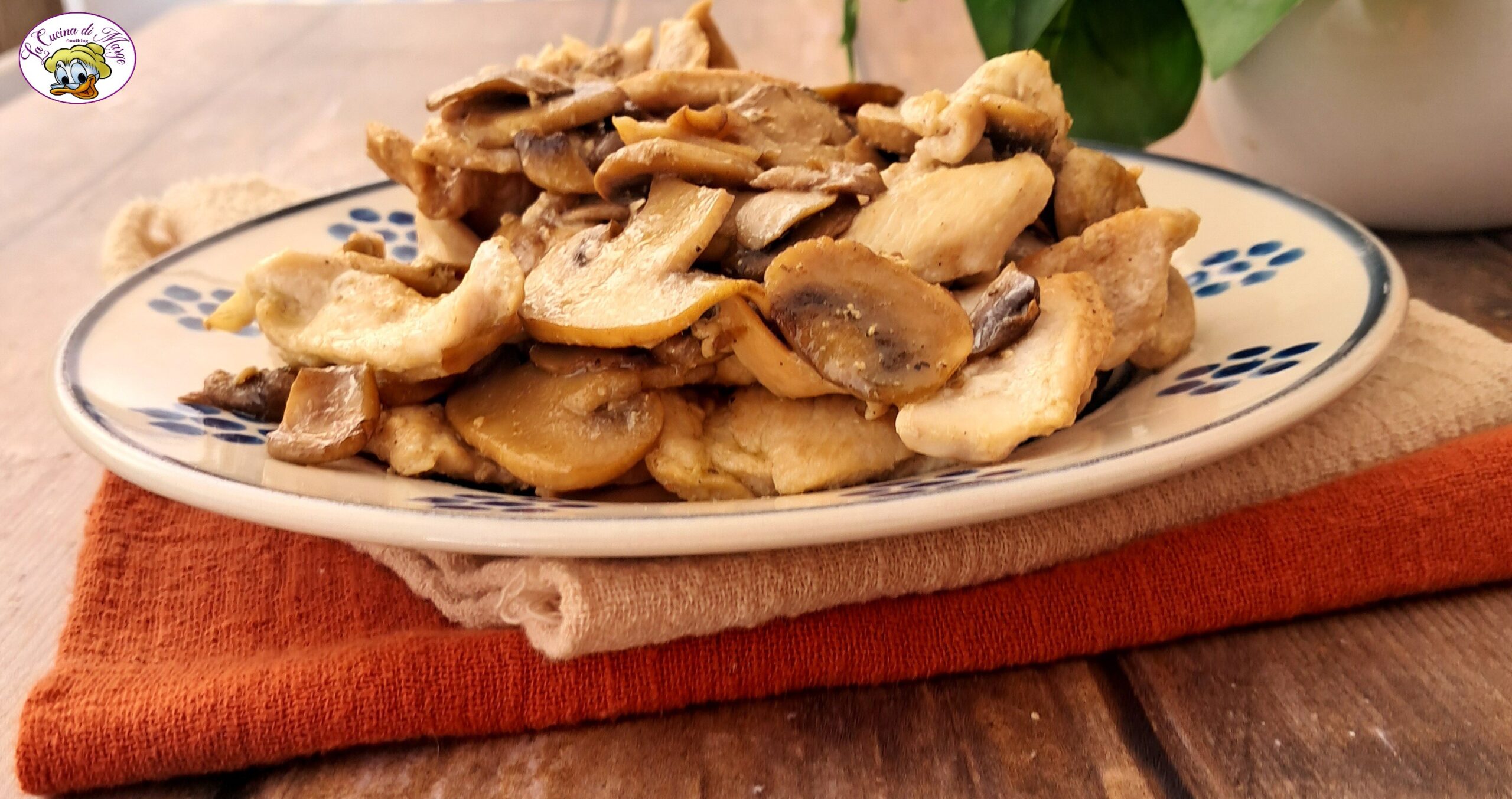 Straccetti di pollo ai funghi - LA CUCINA DI MARGE