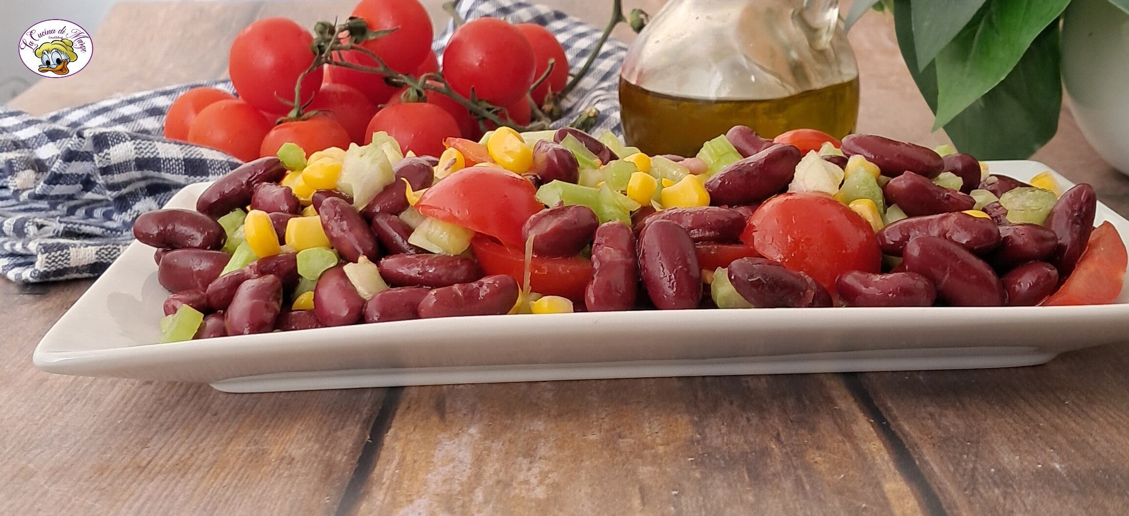 Insalata di fagioli rossi