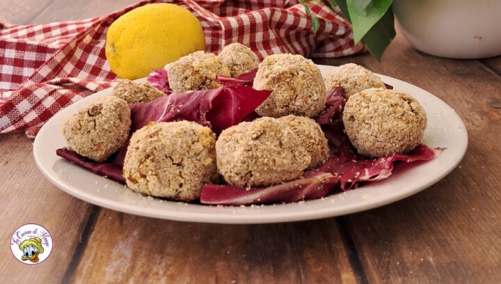 Polpette di lenticchie in friggitrice ad aria
