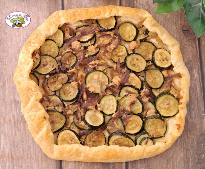 Torta salata zucchine e tonno