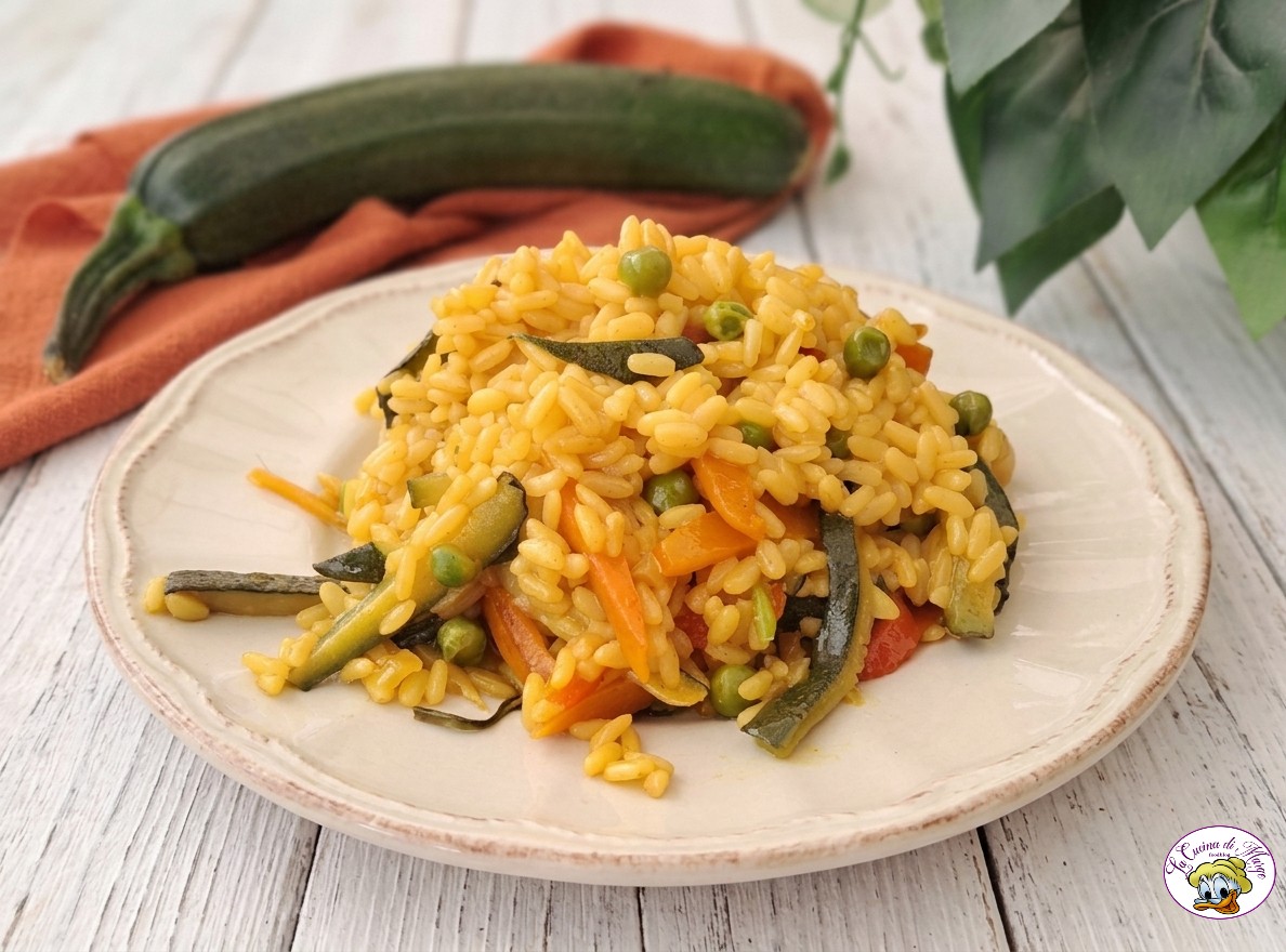 Paella vegetariana