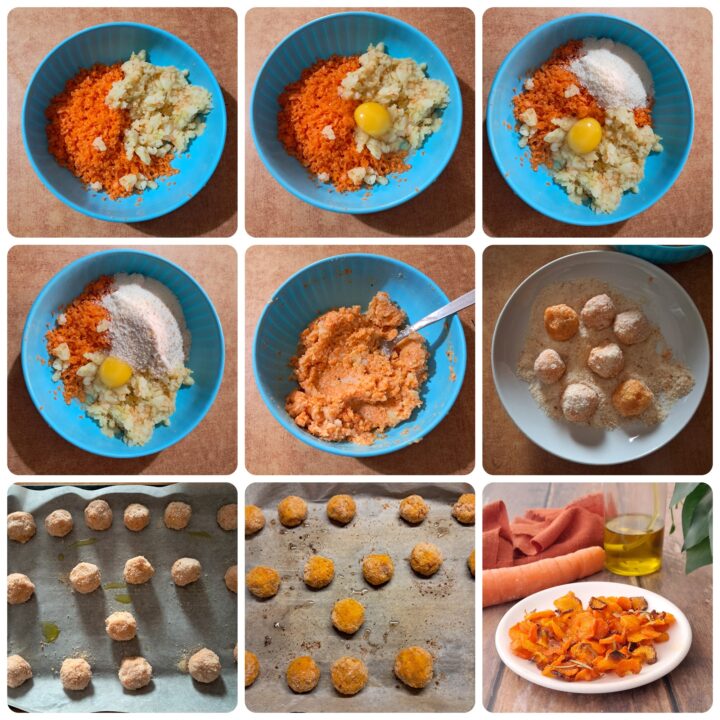 Polpette di carote e patate