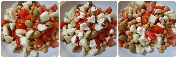 Insalata fredda di ceci