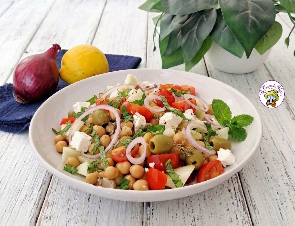 Insalata fredda di ceci