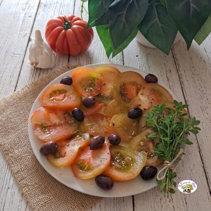 Pomodori marinati alla ligure