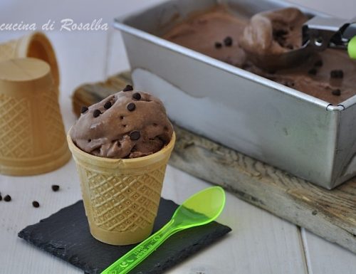 gelato al cioccolato senza gelatiera