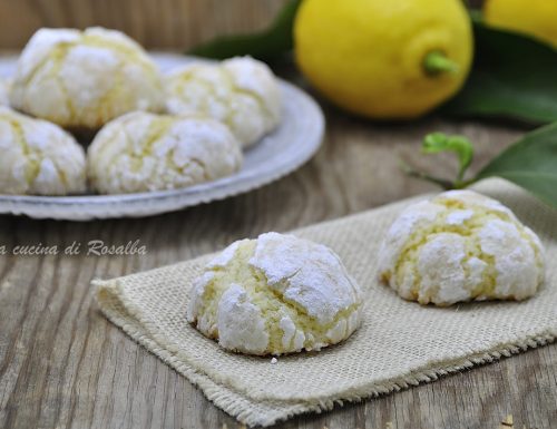 Biscotti al limone senza lievito