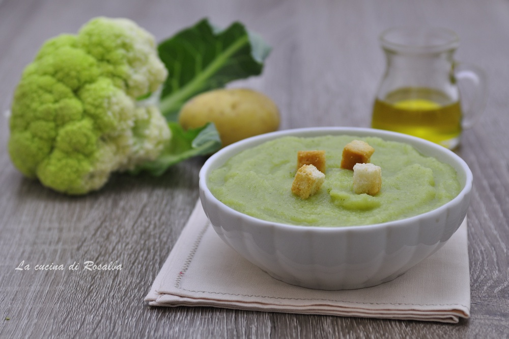 crema di broccoli - vellutata di broccoli ricetta light vegana