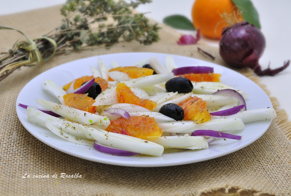 Insalata Di Finocchi Arance E Cipolle Rosse Ricetta Siciliana