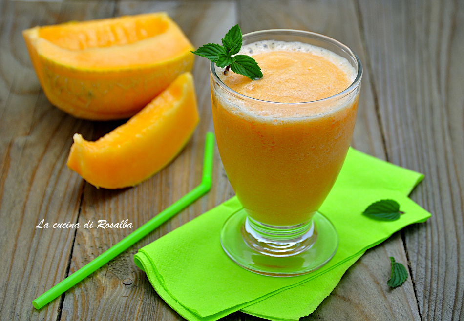 RICETTA FRAPPÈ AL MELONE