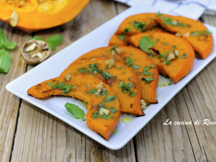 ZUCCA HOKKAIDO ARROSTO SUL GAS CON MAGIC COOKER