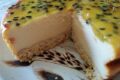 Cheesecake con gelatina al frutto della passione, la mia torta di compleanno.