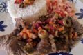 Ingredienti e consigli per preparare una bistecca in stile natalizio.