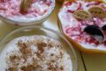 Risolatte alla cannella dolce al cucchiaio cremoso e semplice.